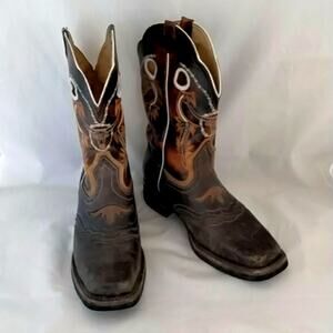 D’Leon Western Square Toe Mexico Boots